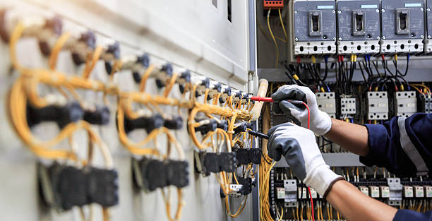 Professional Electrician technician working in Davidson, NC